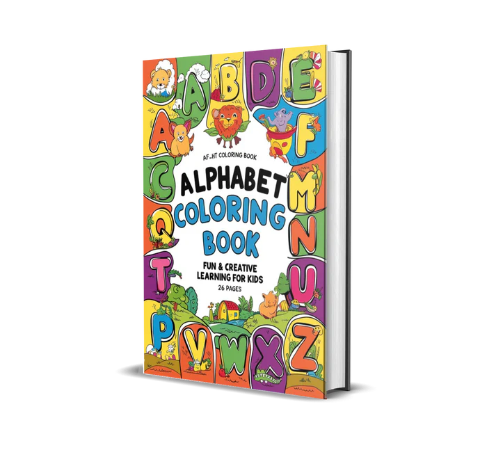 Alphabet Coloring Book: Fun & Creative Learning for Kids