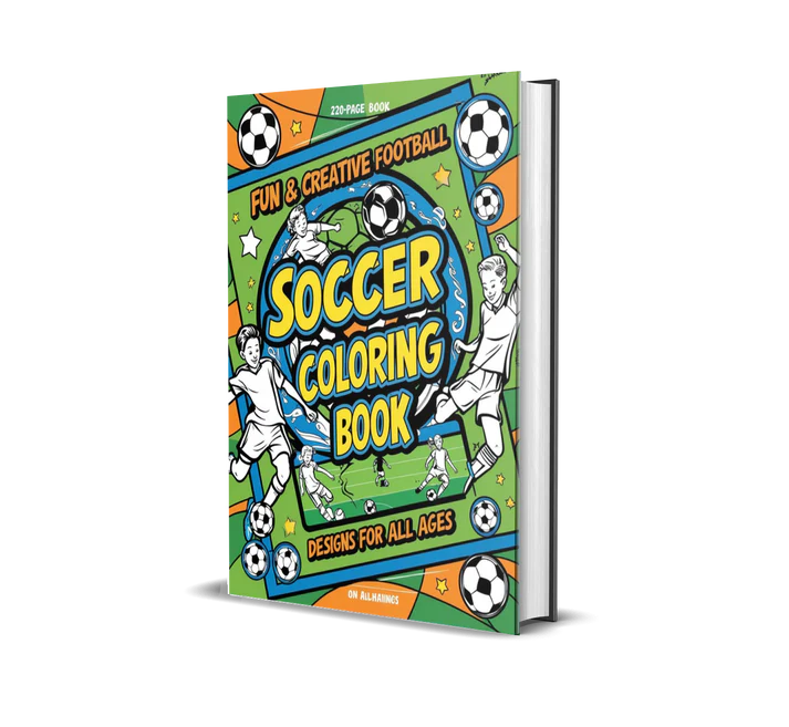 Soccer Coloring Book Fun & Creative Football Designs for All Ages